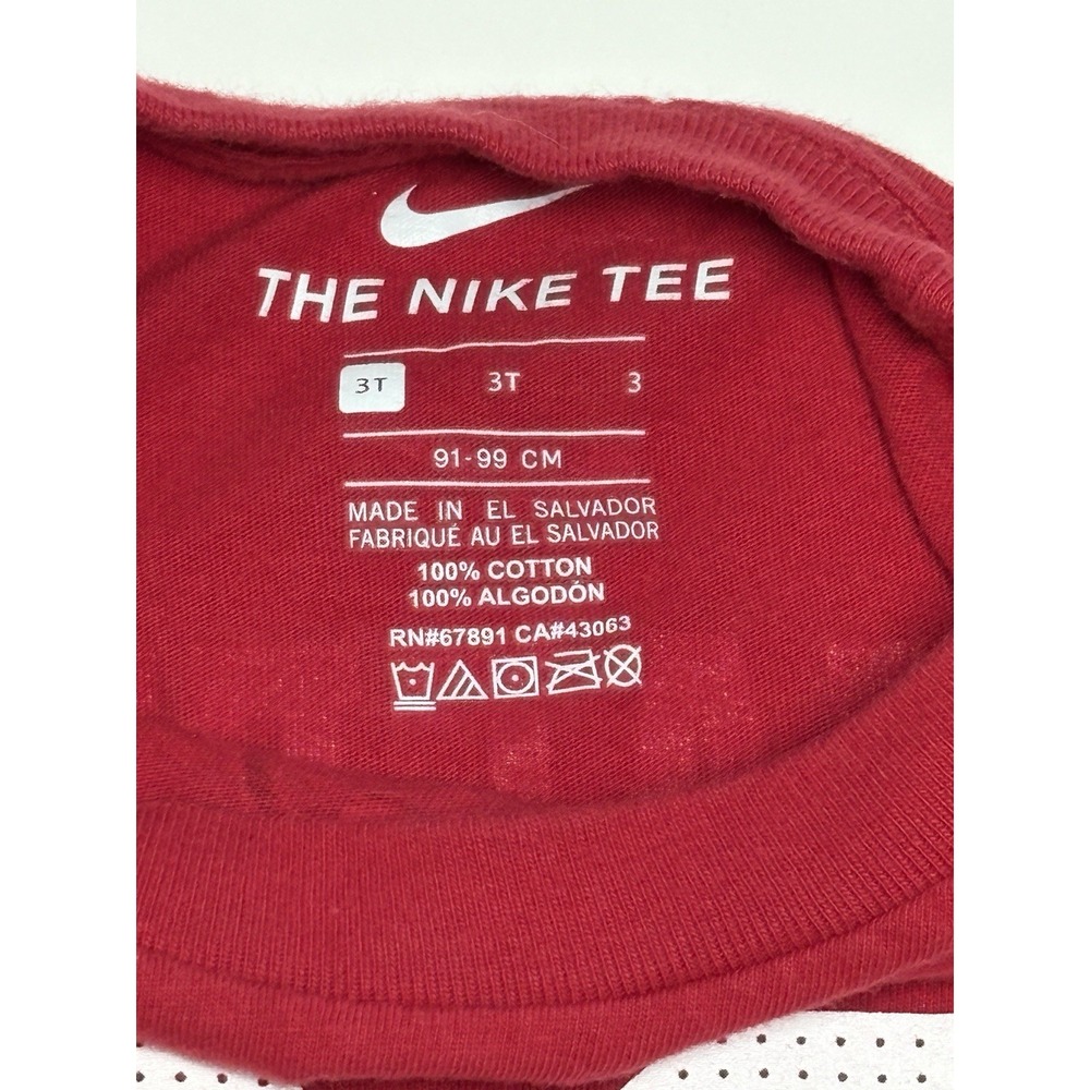 49er 3T Christian McCaffrey Toddler Jersey Red #32 Nike NFL San Francisco - Picture 3 of 7